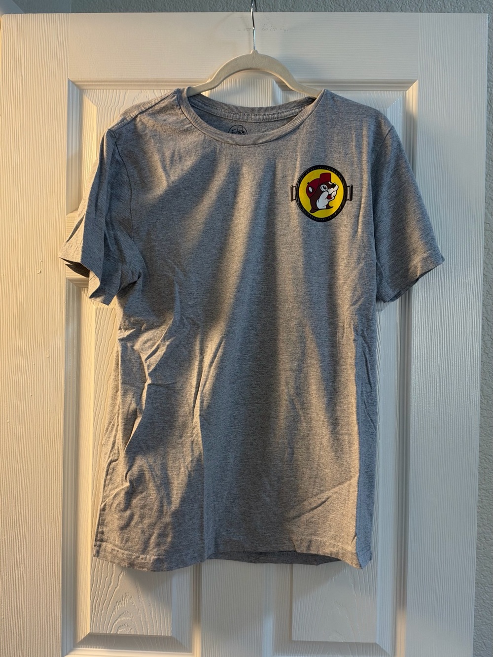 Men's Short Sleeve Gray Graphic Logo T-Shirt